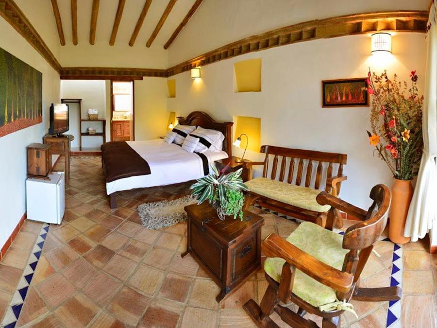 Hotel Boutique La Espanola Villa de Leyva Esterno foto